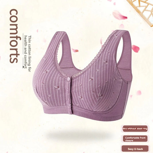 🌹Mother Day's Limited Sale🌹2024 New Front Closure Breathable Bra for Seniors