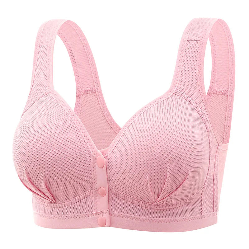 Comfortably Chic: New Front Closure Push-Up Bra for Moms